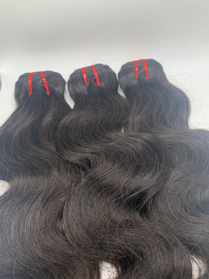 Raw BodyWave (3BUNDLES+13x6 HD FRONTALS)